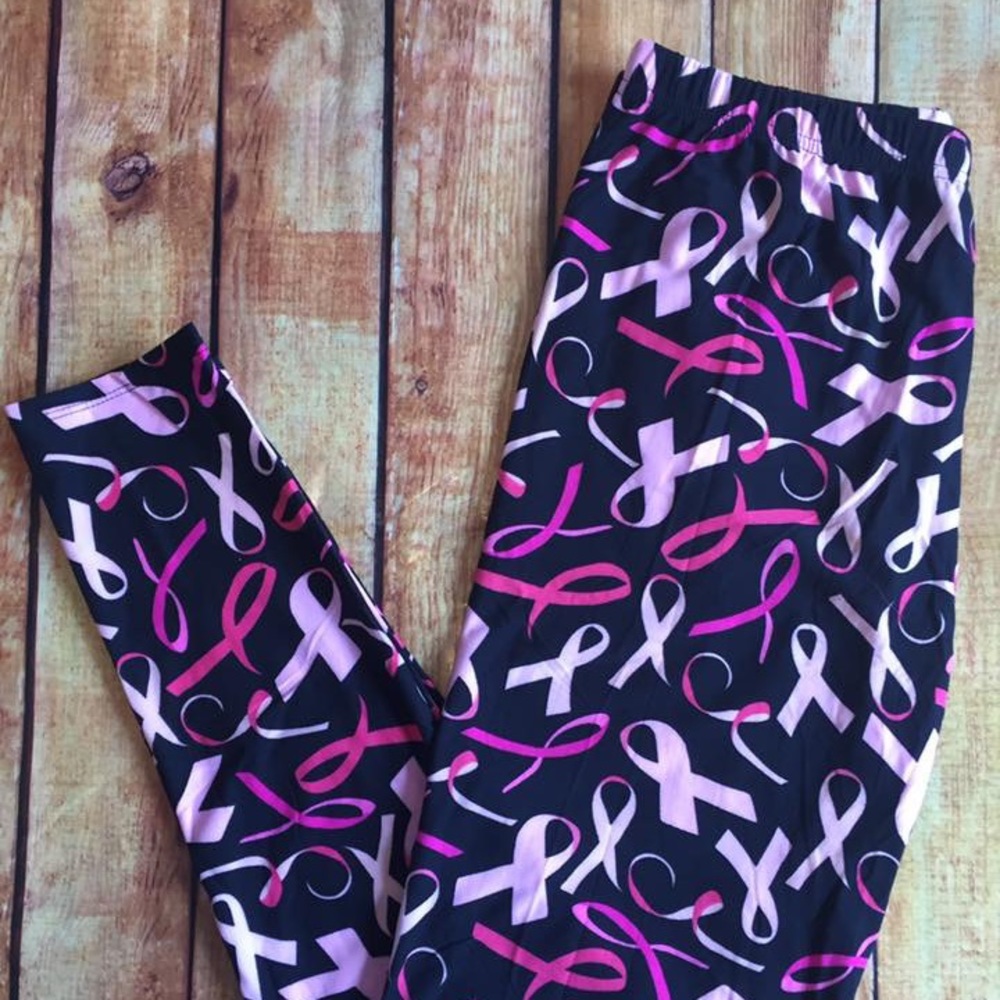 Breast Cancer Awareness Leggings
